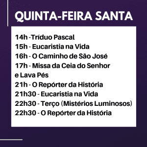 Educadora prepara programação para Tríduo Pascal; acompanhe