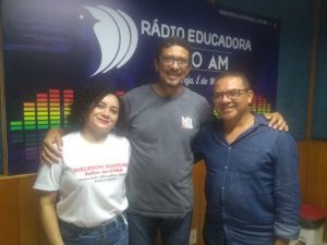 Educadora entrevista candidatos a reitor da UFMA