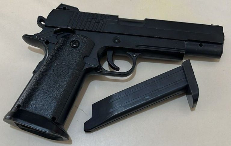 Guarda municipal apreende simulacro de arma de fogo em São Luís